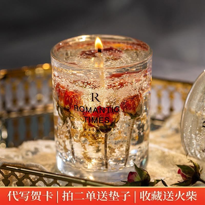 Essential Oil Scented Candles Smoked Incense Fragrance Sleep