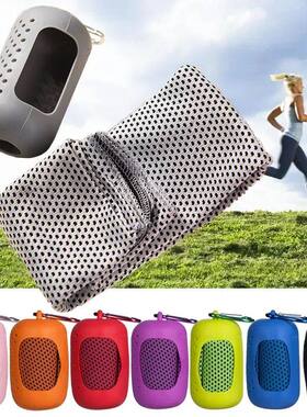 Outdoor Microfiber Quick Drying Sports Cooling Ice Towel Col