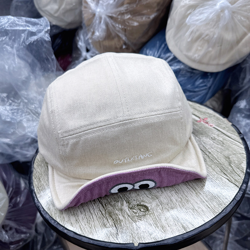 韩国代购东大门早春新款韩版可爱眼镜翻檐棒球帽女甜酷嘻哈鸭舌帽