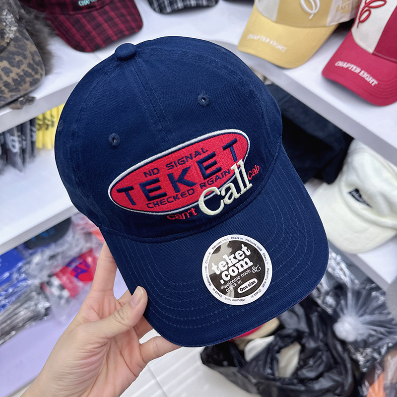 韩国代购美式字母复古棒球帽