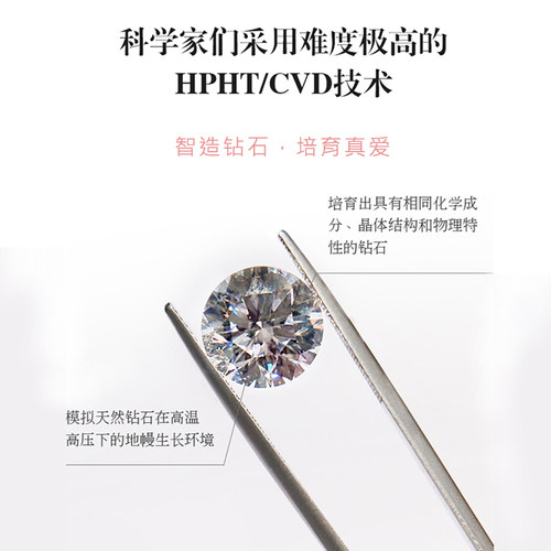 igi证书钻戒30分/50分克拉培育钻