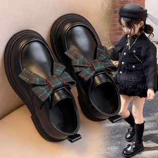 巨好看女童小皮鞋2026新款女孩配裙子洋气jk公主鞋儿童乐福鞋软底