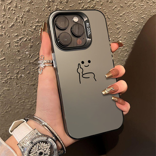 一加ace3手机壳新款防摔pro十+双层彩银镭射2V全包11磨砂硬壳保护套耐脏防尘男半透明亚克力时尚男款外壳适用