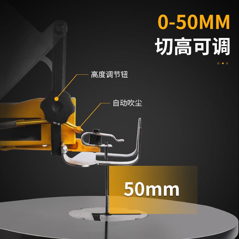 拉花锯线锯机台式曲线锯台式木工线锯推台锯雕花锯模型钢丝锯无尘