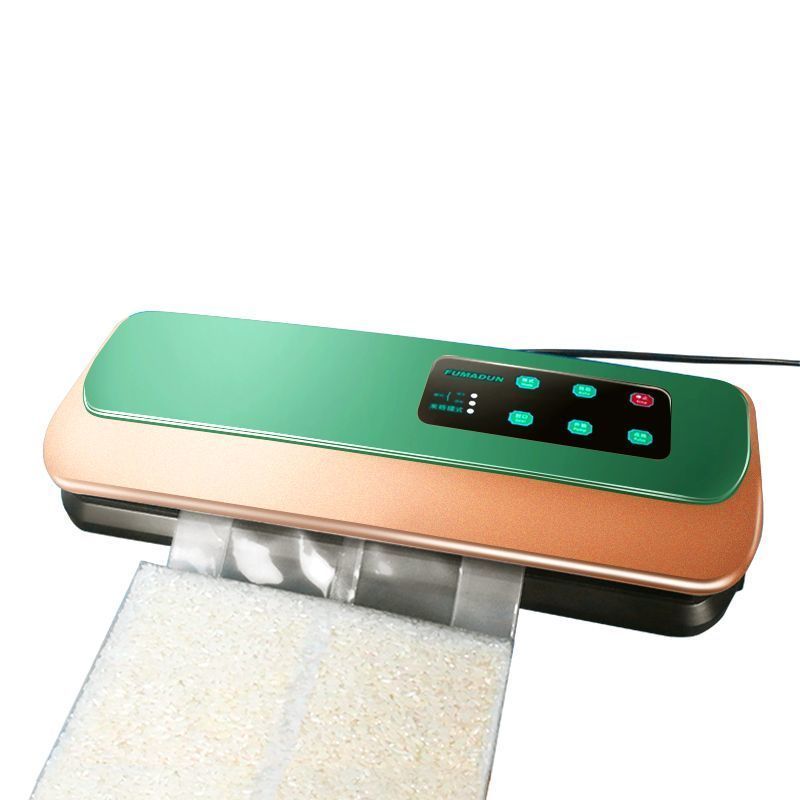 全自动封口机真空家用小型食品包装大米真空机保鲜砖袋塑封机商用