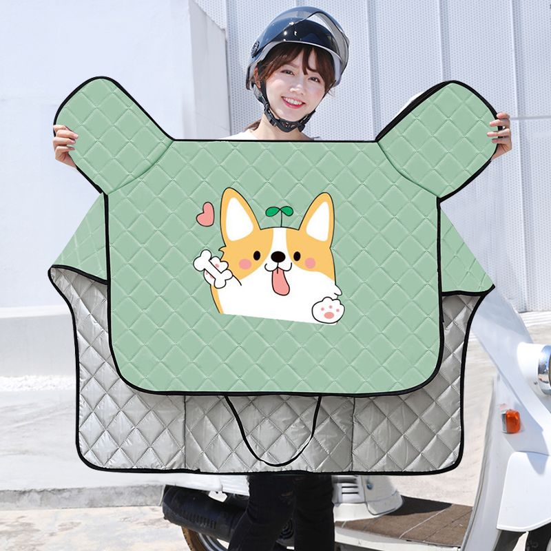 冬天薄款挡风被电动车摩托车挡风被夏季薄款防晒摩托电瓶秋冬加绒