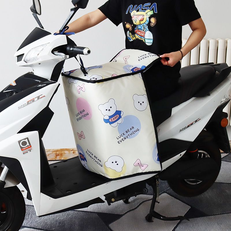 单独盖腿小挡风被电动车挡风被内搭被小被防寒保暖护膝防水防风踏