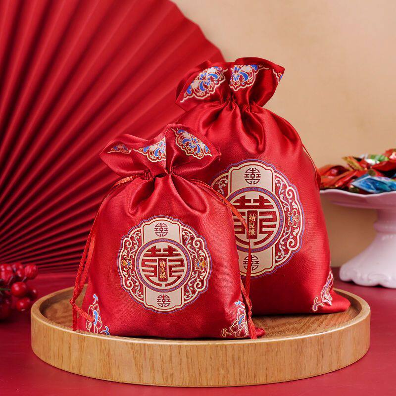 国风喜糖袋子新款结婚喜袋专用满月高级婚礼糖果布袋婚庆结婚包