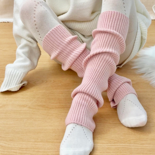 袜套堆堆袜针织腿套芭蕾宽松中筒袜保暖护腿慵懒风小腿袜配瑜伽裤