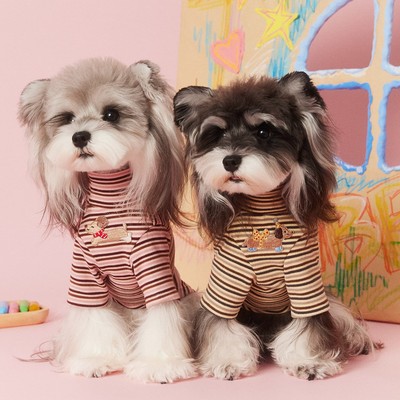 汤尼熊  狗狗衣服秋冬两脚保暖打底衫