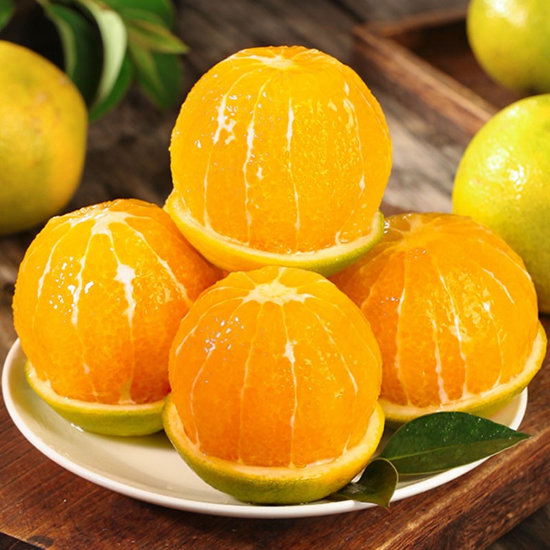 高原甜橙云南冰糖橙4.5斤新鲜水果哀牢山甜橙子柑橘现摘包邮