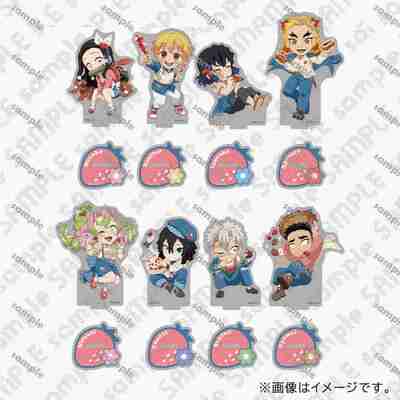 鬼灭之刃 草莓祭 A和B组亚克力立牌 爱心吧唧ufotable