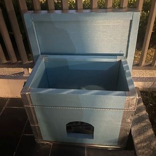 宠物窝狗窝保温板流浪猫窝户外猫咪窝搭建材料室外防水保暖挤塑板