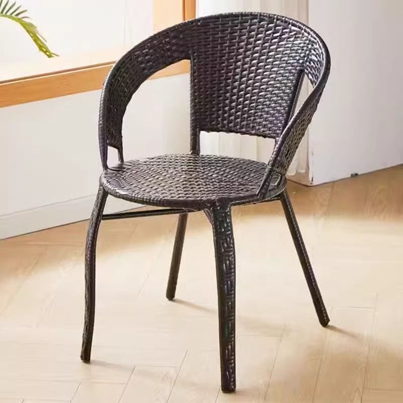 家用藤编椅子滕椅防晒腾椅藤椅家用编织户外阳台三件套庭院休闲椅