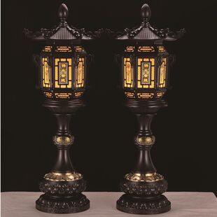 大型佛灯莲花灯佛灯财神宫灯led佛前灯财神灯长明灯宫灯神社灯