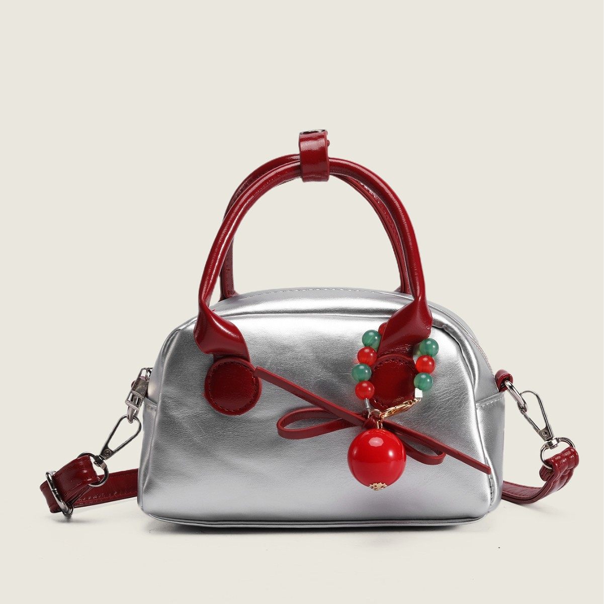 盛夏序曲枕头包包女式2026新款手提包单肩斜挎小包时尚保龄球包,箱包皮具/热销女包/男包,手拿包,淘宝优惠券,粉丝福利购,淘宝优惠卷