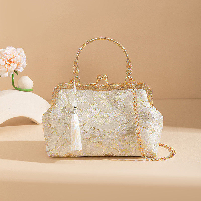 中国风复古旗袍包包素雅搭配古风汉服马面裙单肩斜挎手提口金包有,箱包皮具/热销女包/男包,手拿包,淘宝优惠券,粉丝福利购,淘宝优惠卷