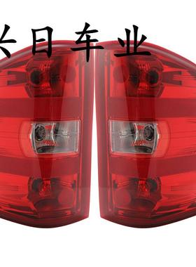 适用于雪佛兰索罗德07-13款尾灯红边chevysilverado皮卡后尾灯