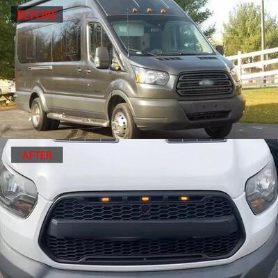 适用于2014-2021款版福特TRANSIT全顺CUSTOM改装款中网