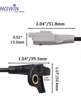 适用于标致ABS速度传感器9665386780