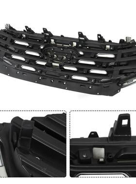 适用于2019-2020款福特锐界EDGE中网格栅美版高光黑7B-8200-A