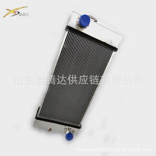 307 E307 铝制水箱 汽车中冷器 7640 E307D电喷挖掘机散热器