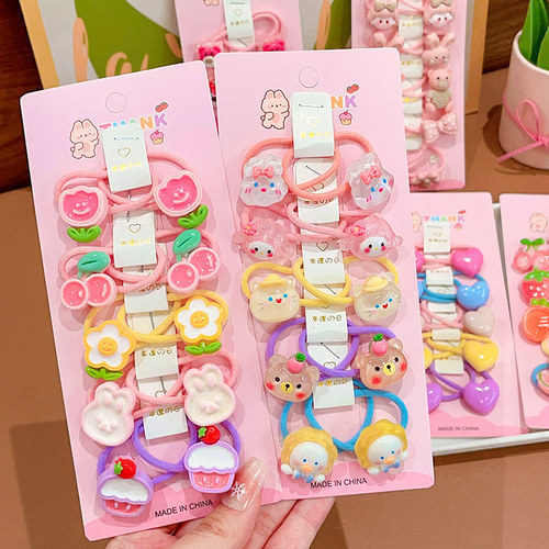 儿童卡通小发圈2025新款