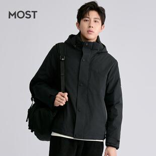 MOST/姆氏德新款羽绒服男冬季宽松潮流耐磨帽冲锋衣外套C44237153