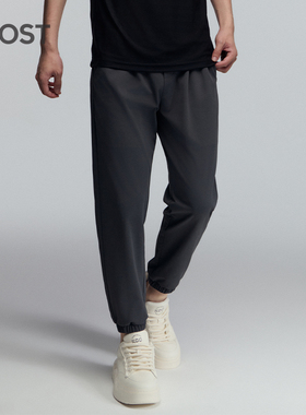MOST/姆氏德男装冰丝灰色男士夏季简约宽松休闲运动卫裤C42260058