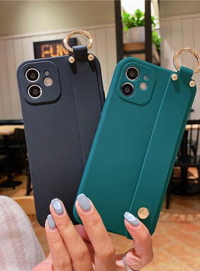 适用红米note12turbo手机壳女士新款RedmiNote12R保护套创意斜挎挂绳高级感腕带NOTE13PRO磨砂硅胶防摔14软壳