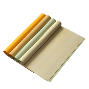 徽上善 四尺六尺对开整张半生熟蜡染鎏金素笺 行草楷书毛笔书法作品创作国展专用宣纸