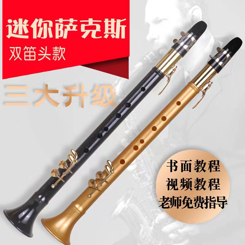 小萨G调中音萨克斯风乐器初学者入门考级F调简易双笛头双音萨克斯|msdalam kategori Alat muzik/Guitar/Piano/Fitting, alat-alat muzik barat, instrumen angin barat, Saxophone - dari Buy2taobao.com untuk memberikan perkhidmatan ejen Taobao profesional membeli