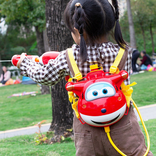 超级飞侠背包水枪儿童玩具打水仗