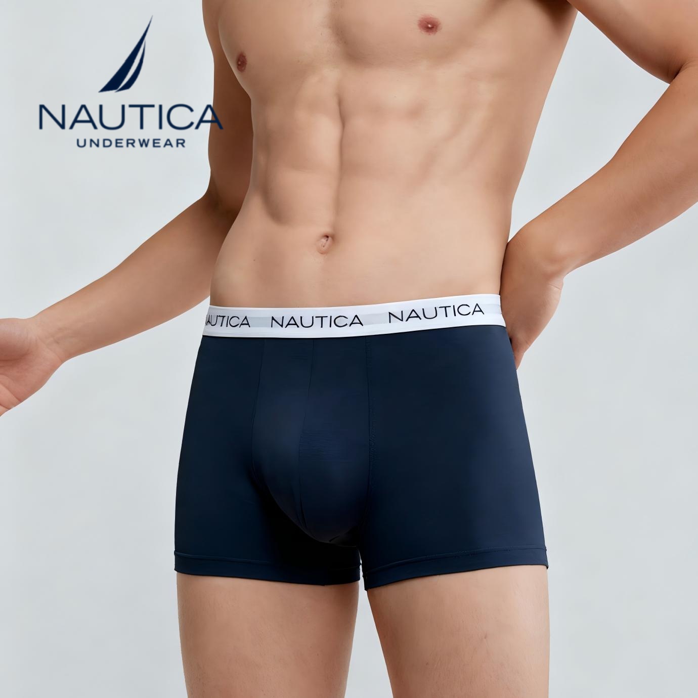 3条装|NAUTICA男士平角内裤