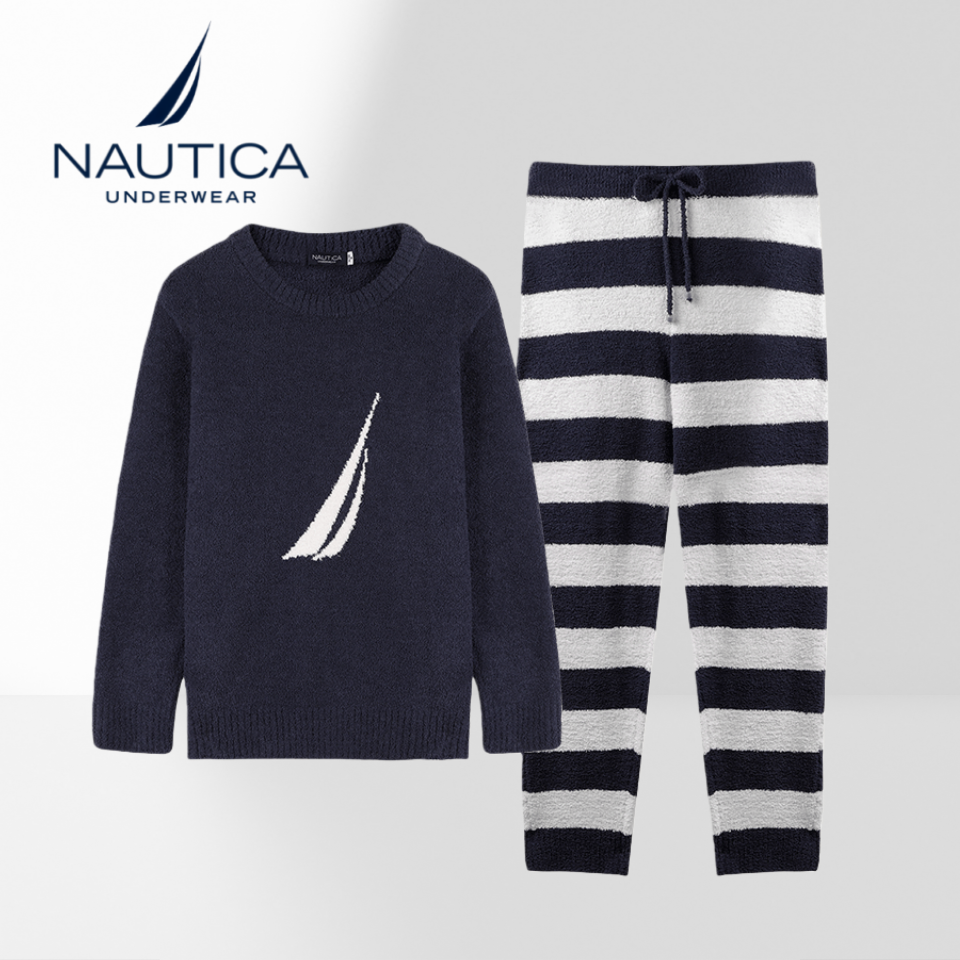  NAUTICA软糯男士家居服套装