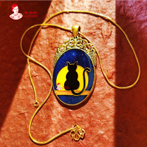 非遗材料手工饰品景韵阁掐丝珐琅