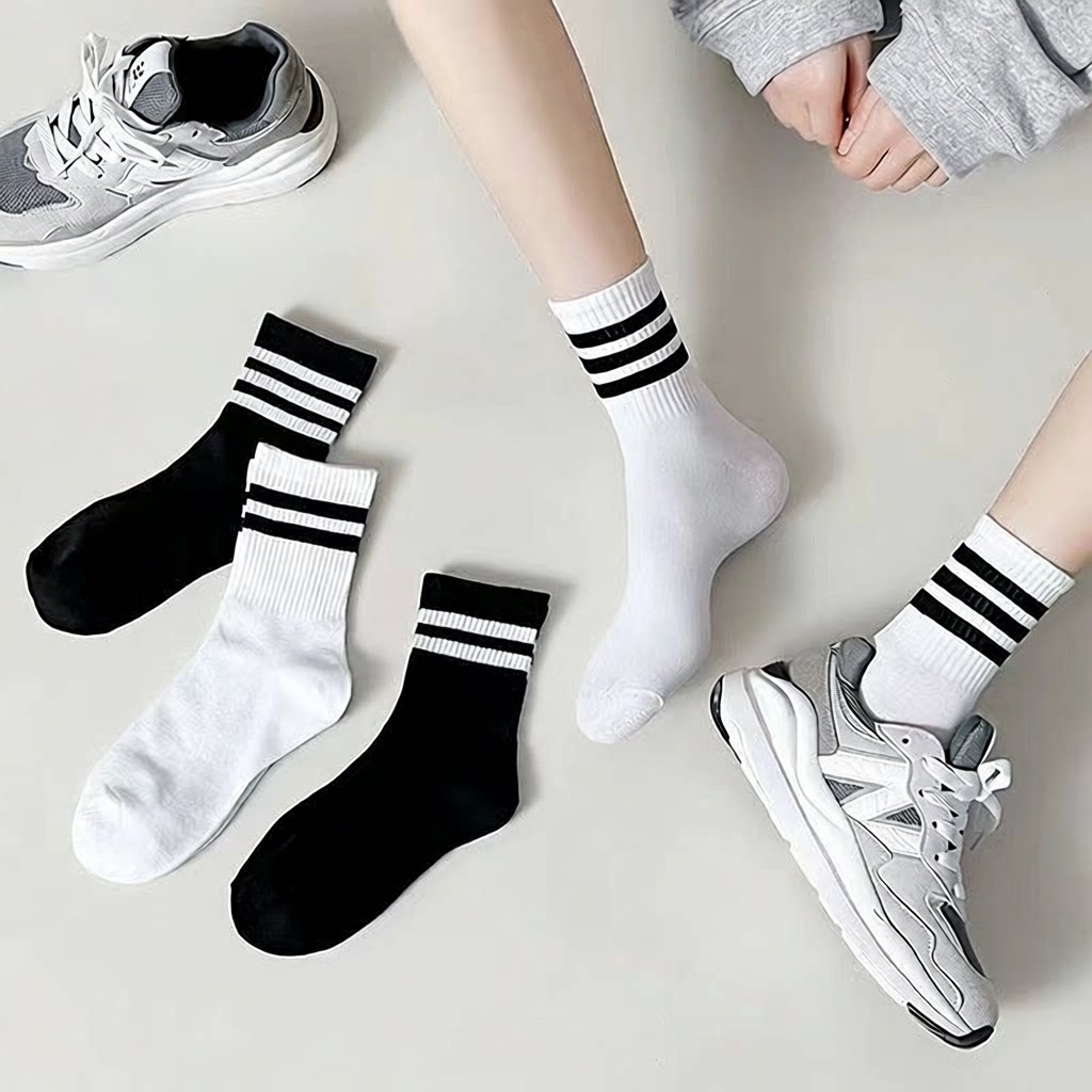 网红袜子女ins潮百搭学生运动运动袜