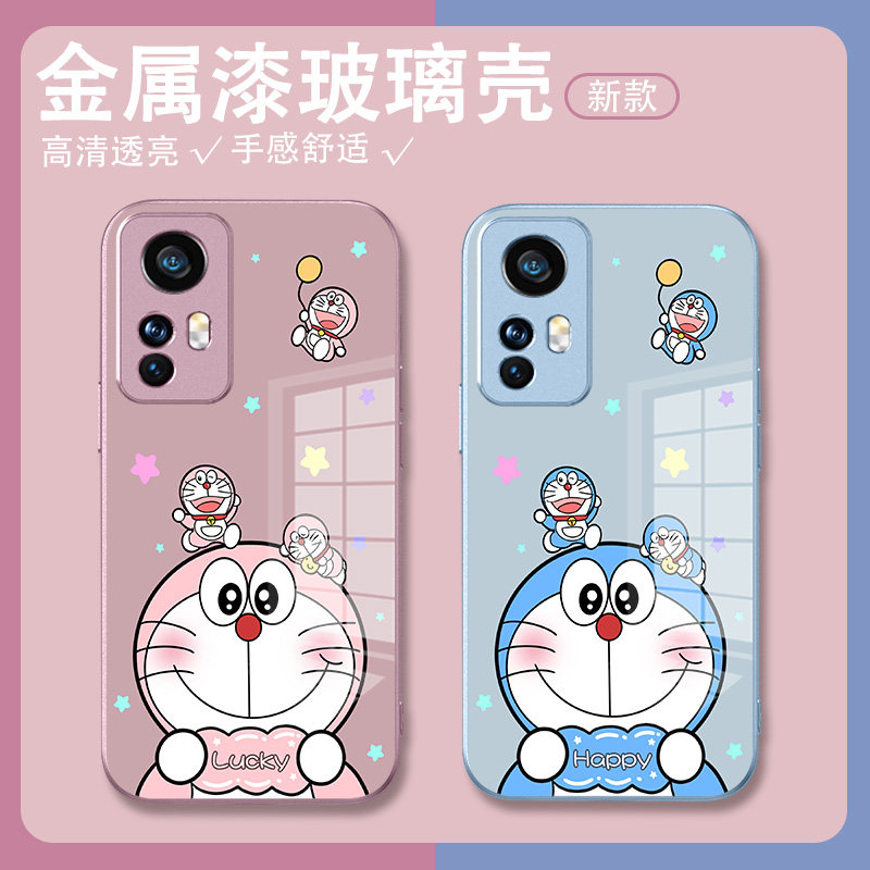 oppoReno8手机壳10iQOO9Neo6哆啦A梦7蓝胖子5