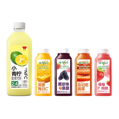 【任选9件包邮】味全每日C农榨复合果蔬汁饮料好喝椰300ml*1冷藏