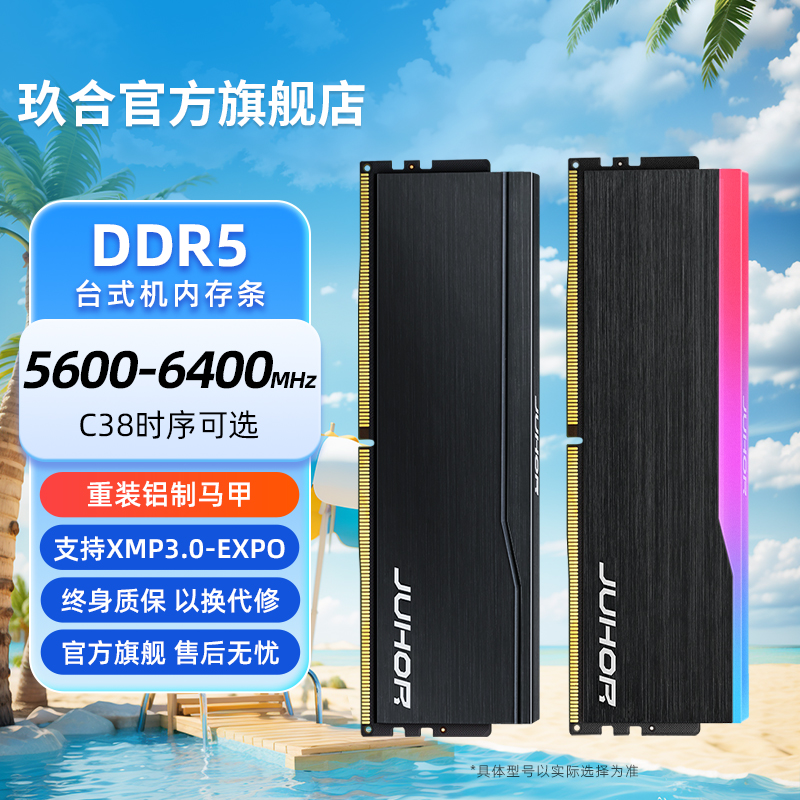 玖合星域DDR5台式机电脑内存条