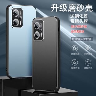 适用红米note11tpro手机壳redminote11tpro+保护套noto11tpr0防摔naotell镜头全包n0te潮男女22041216C镜头膜