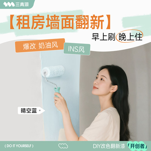 出租房墙面翻新-净味防霉乳胶漆