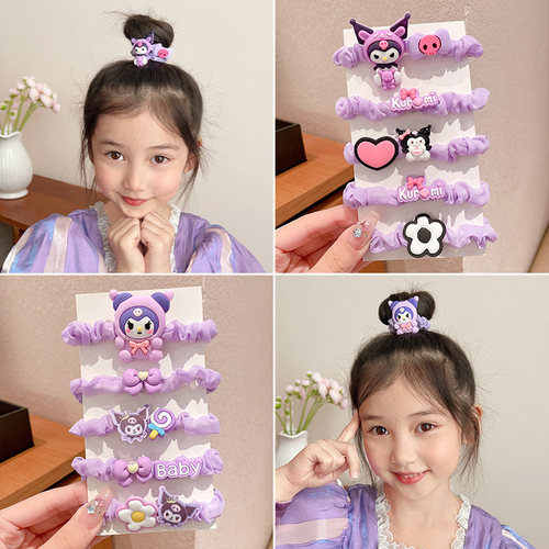 仔仔象儿童新款库洛米不伤发发绳