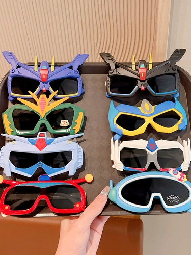 Детские мультяшные милые солнцезащитные очки для мальчиков, игрушка, бэтмен