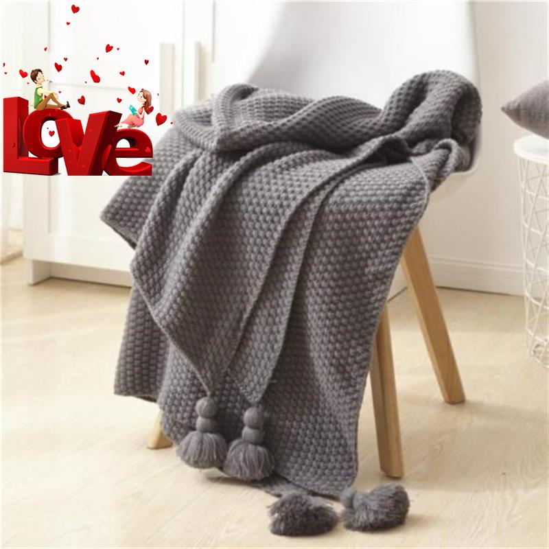 床巾线毯搭巾浅蓝色装饰床p罩北欧橙色纤编织开心加厚毛毯子小屋|ruв категории постельные принадлежности, досуг одеяло/одеяло/одеяло - от Buy2taobao.com для оказания профессиональной услуги покупки агента Taobao