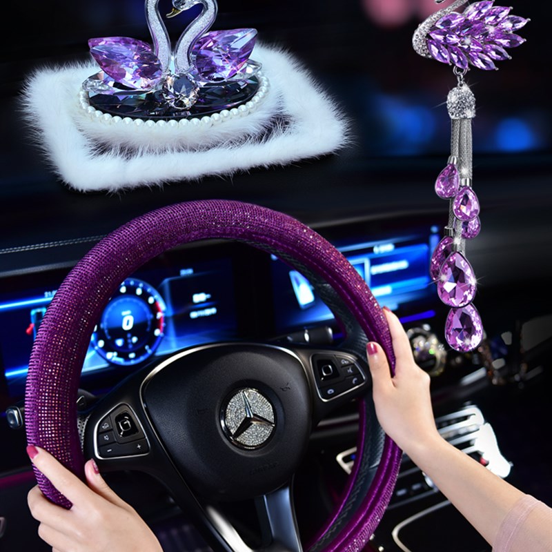 汽车装饰高档可爱车内饰品摆件个性创意女士漂亮车上车载用品