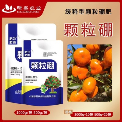 肥公肥婆颗粒硼柑橘果树玉米小麦大豆蔬菜通N用底肥科技缓释硼肥