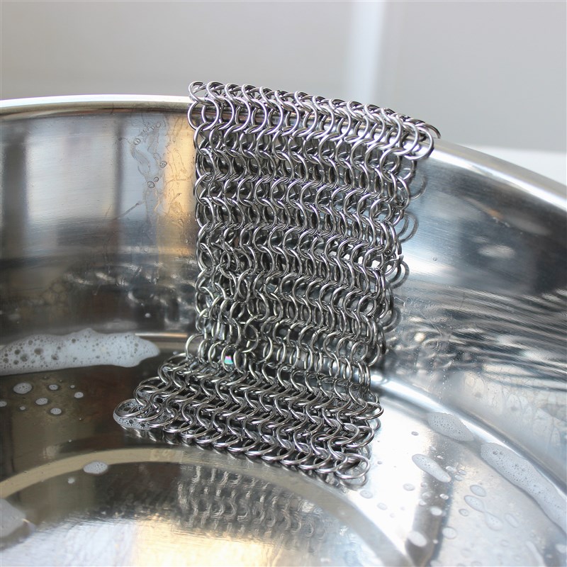 不锈钢刷锅神器厨房洗锅刷碗盘水杯304材质清洁钢丝网不掉丝圆环