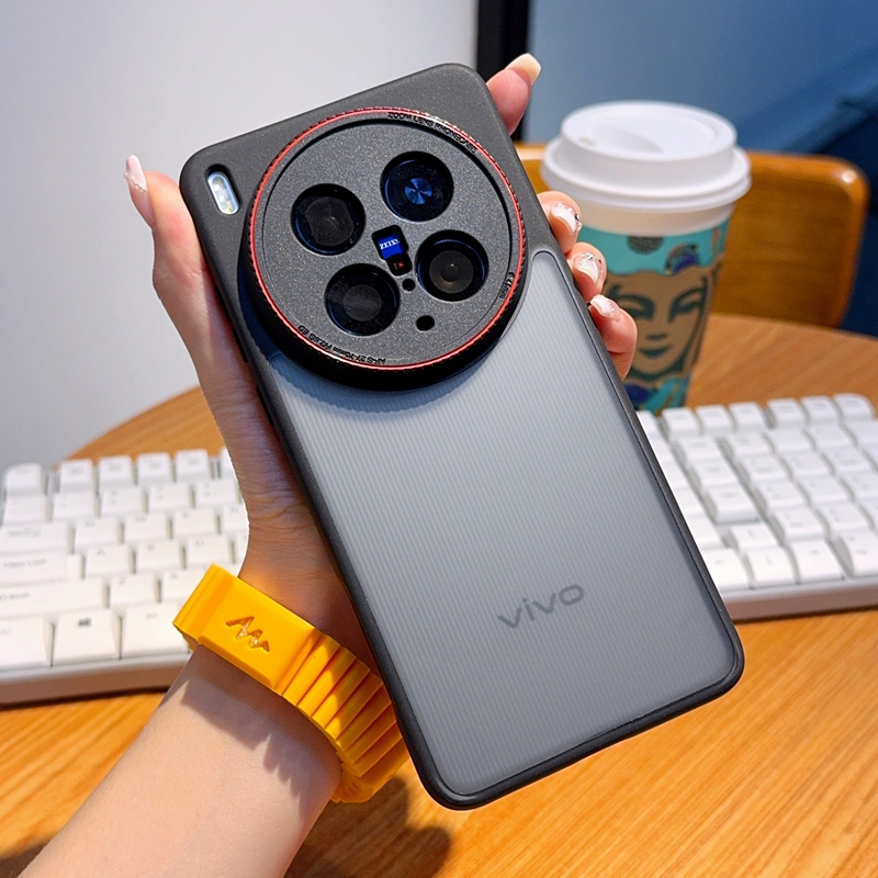 适用于vivo x200s手机壳磨砂肤感X200Ultra保护硅胶套x2oos镜头全包防摔软硬外壳时尚个性vivix200s