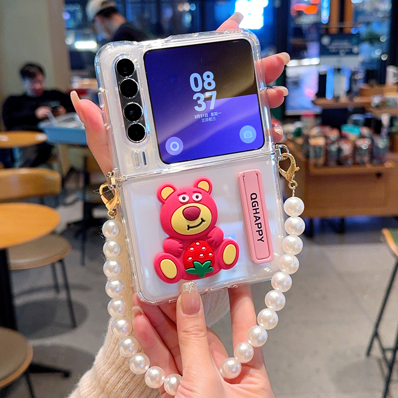 适用于华为purax手机壳透明软胶壳彩绘pura x典藏版阔折叠屏保护皮套支架超薄防摔purex卡通可爱挂绳个性TPU